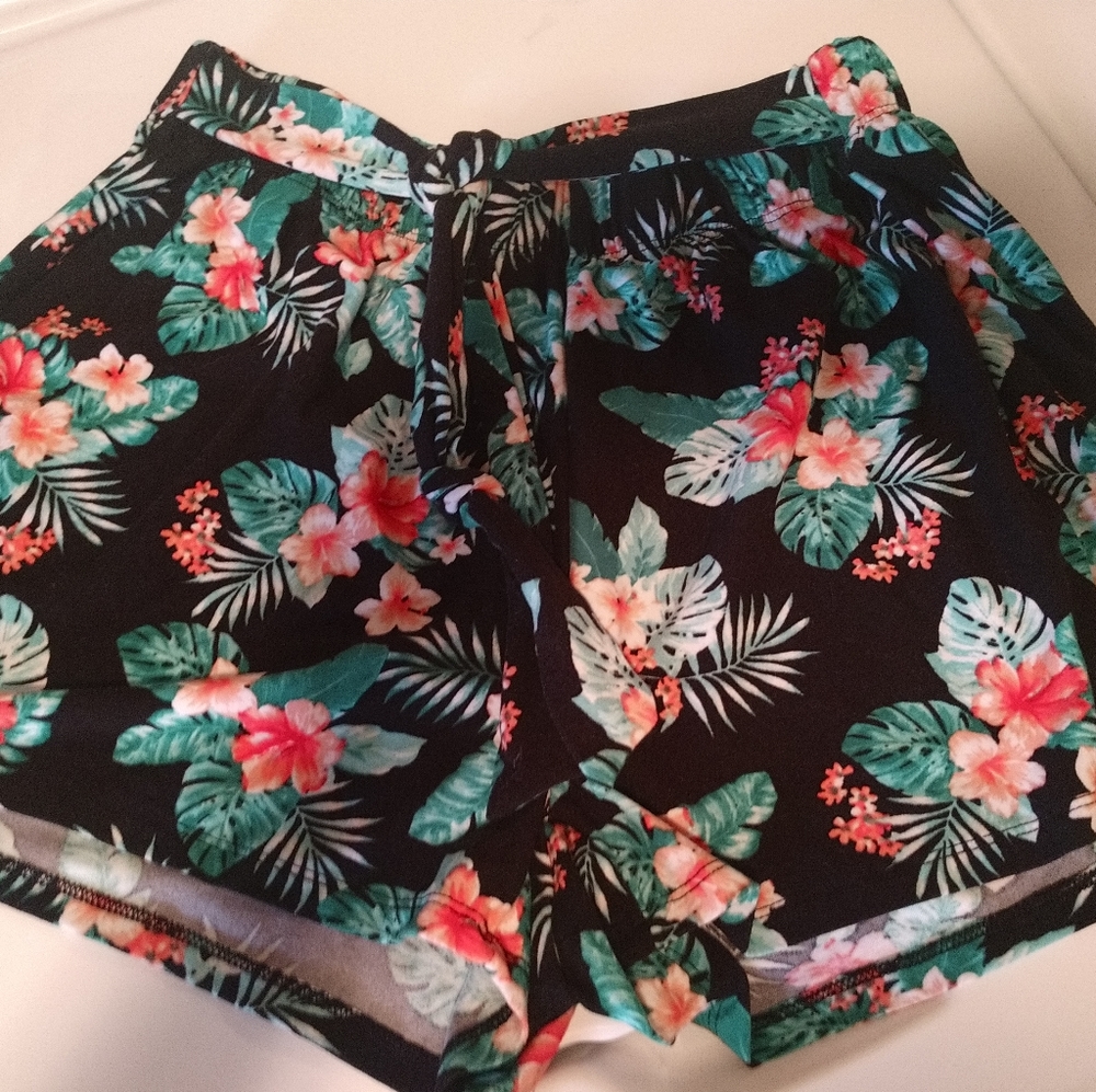 Floral shorts